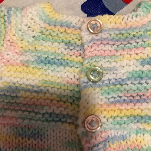 Hand knit 2 piece sweater set - Picture 8 of 10